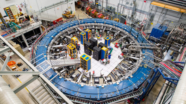 view of lab from above